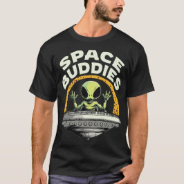 Camiseta Amigos do espaço
