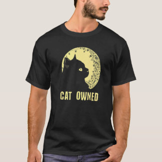 Camiseta Amigos do Gato Proprietário Gato  Parceiro Gatinho