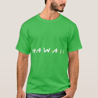 Camiseta Amigos do Havaí Superdimensionados