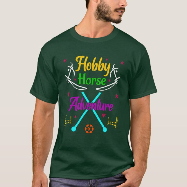 Camiseta Amigos do Hobby Horse Adventure Hobby (Frente)