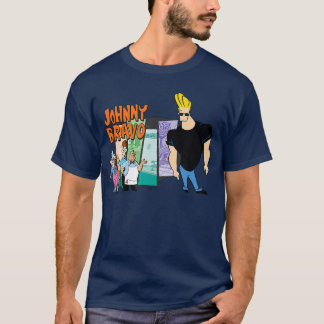 Camiseta Amigos do Johnny Bravo engraçados