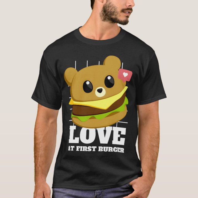 Camiseta Amigos do Love At First Burger (Frente)