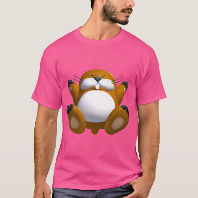 Camiseta amigos do Monty Mole (Frente)