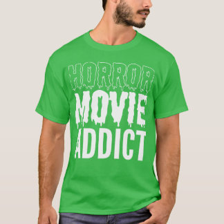 Camiseta Amigos do Moviegoer do Viciado em Filme Horror