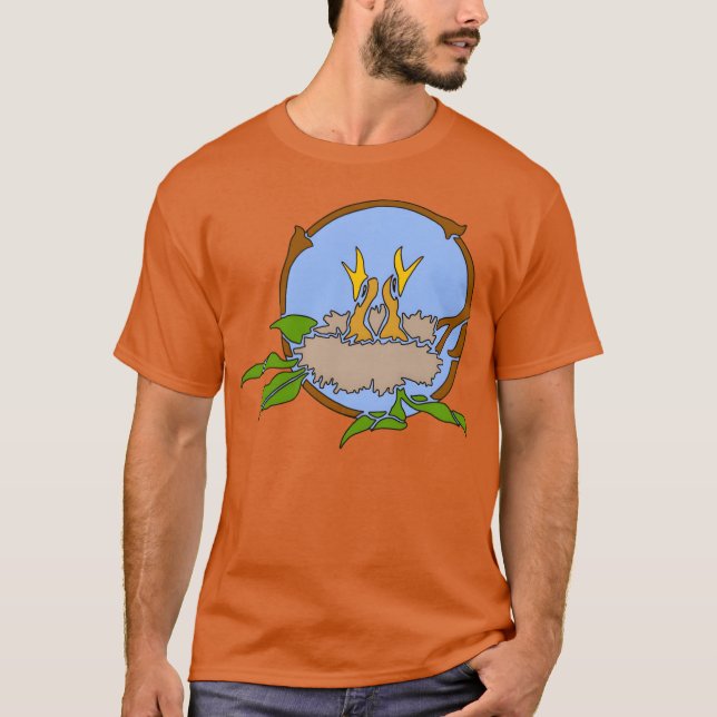 Camiseta Amigos do Ninho do Pássaro (Frente)