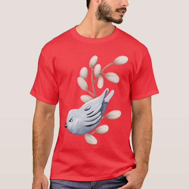 Camiseta Amigos do Pássaro Azul Irritados (Frente)