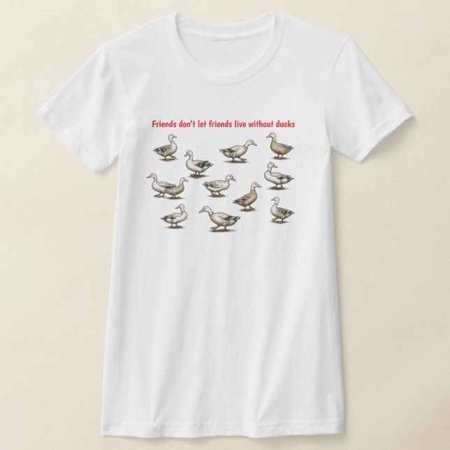 Camiseta Amigos do Pato (Postura )