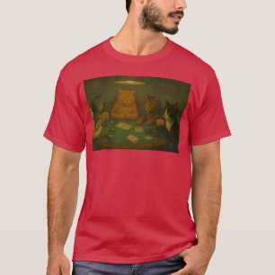 Camiseta Amigos do Poker Cats