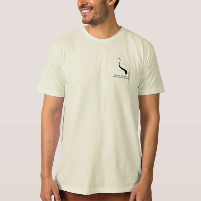 Camiseta Amigos do T dos homens de RNWR (Frente)