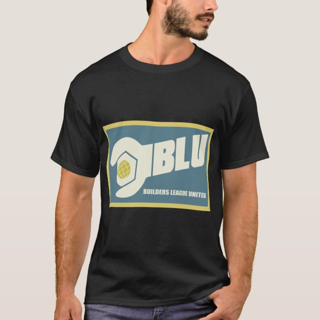 Camiseta Amigos do Team Fortress 2 Blueam (Frente)