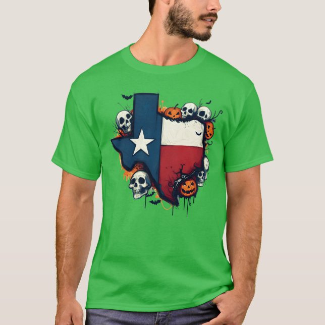 Camiseta Amigos do Teas Halloween (Frente)