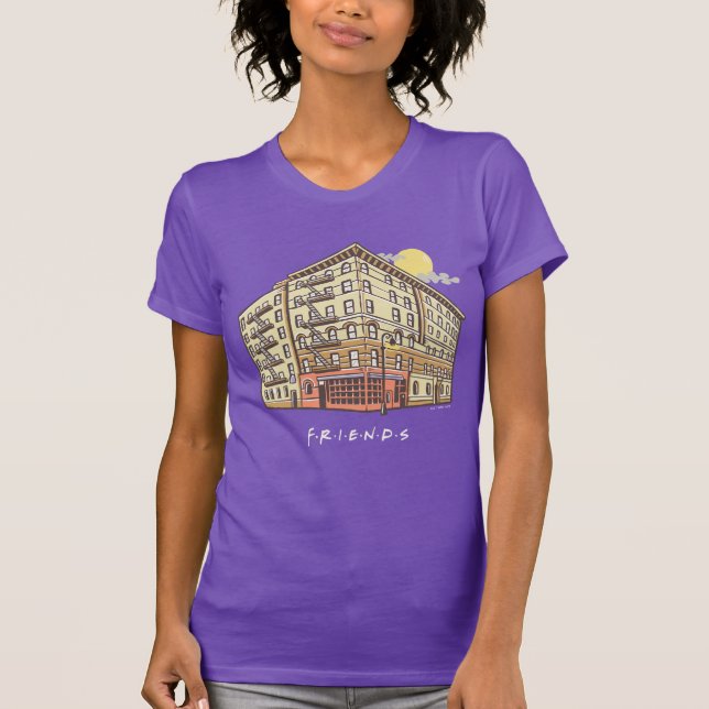 Camiseta AMIGOS™ | Edifício 2 do Apartamento de Monica (Frente)