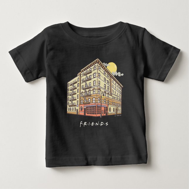 Camiseta AMIGOS™ | Edifício 2 do Apartamento de Monica (Frente)