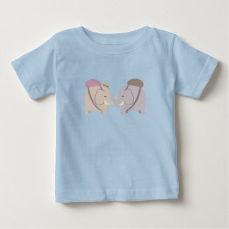 Camiseta amigos elefantes