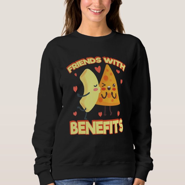 Camiseta Amigos Em Benefício De Macaroni E Queijo (Frente)