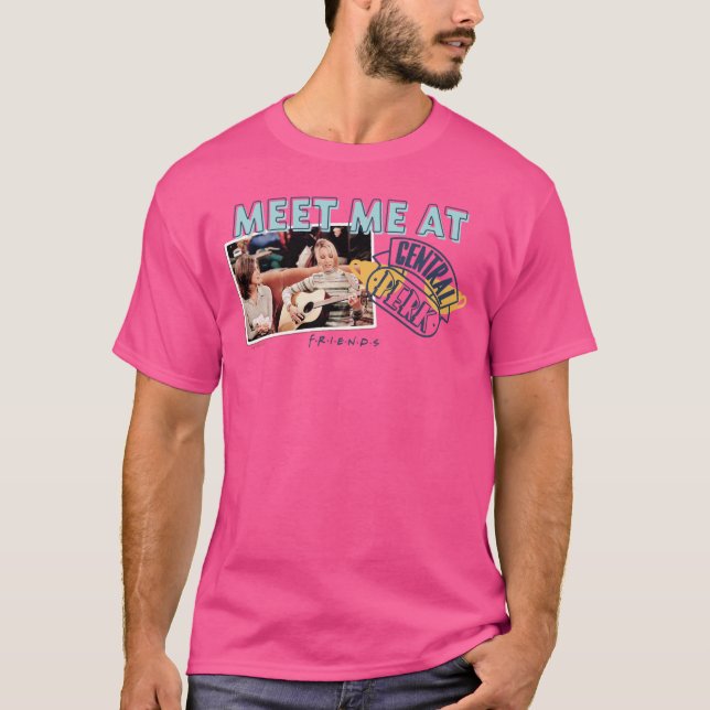 Camiseta AMIGOS™ | Encontre-me na Central Perk (Frente)