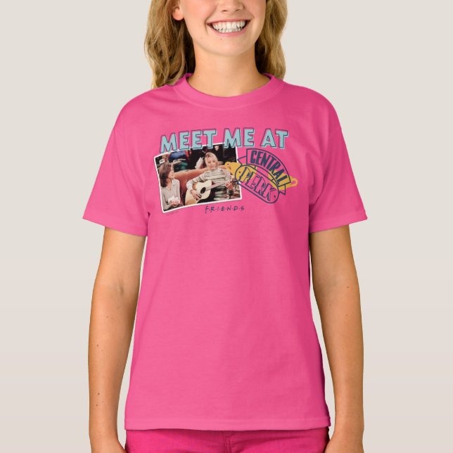 Camiseta AMIGOS™ | Encontre-me na Central Perk (Frente)