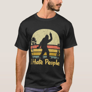 Camiseta Amigos engraçados de acampamento retrô