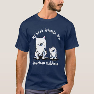 Camiseta Amigos esquimó-americanos KiniArt