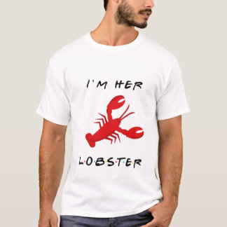 Camiseta Amigos Eu Sou a Lagosta Dela