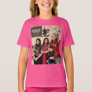 Camiseta Amigos Família Foto Personalizada