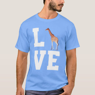 Camiseta Amigos Girafas amor