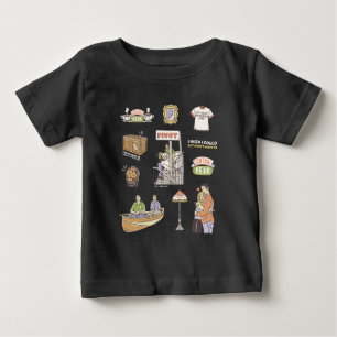 Camiseta AMIGOS™   Ícones de desenho 2