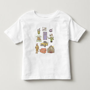 Camiseta AMIGOS™   Ícones de desenho gráfico 1