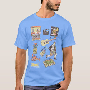 Camiseta AMIGOS™   Ícones de desenho gráfico 4