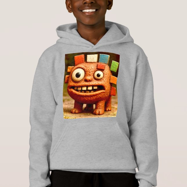 Camiseta Amigos Ímpar - Cartaz do Monstro do Bloco Arco-Íri (Frente)