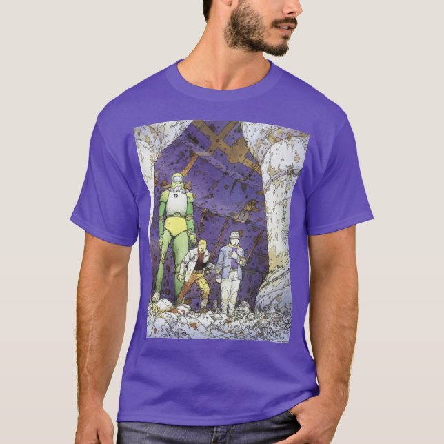 Camiseta Amigos Jean Giraud Moebius (Frente)