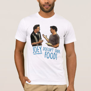 Camiseta AMIGOS™   Joey não compartilha Comida!