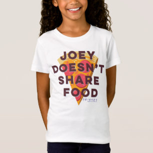 Camiseta AMIGOS™ Joey não compartilha Comida - Pizza
