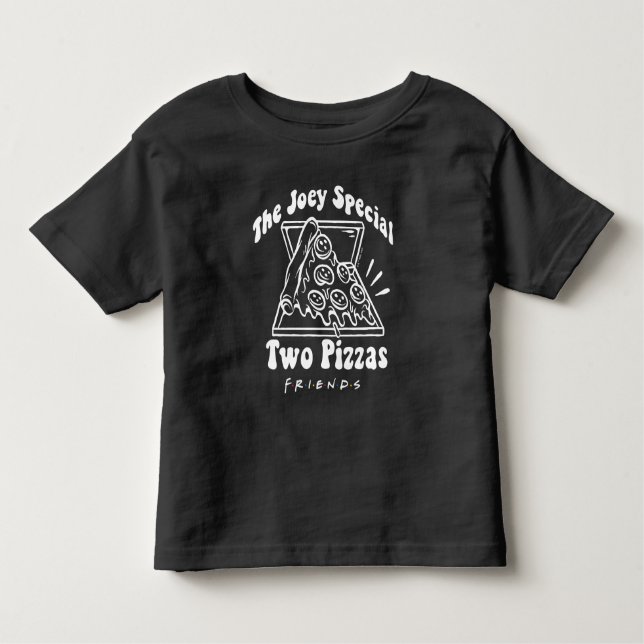 Camiseta AMIGOS™ | Joey Pizza Quote Toddler (Frente)