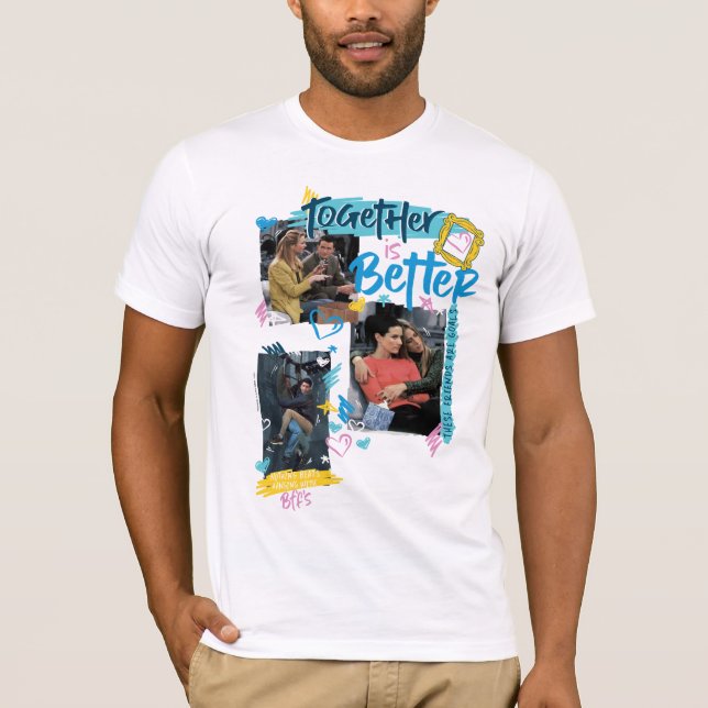Camiseta AMIGOS™ | Juntos é melhor (Frente)