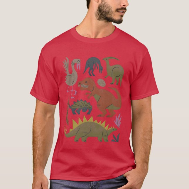 Camiseta Amigos Jurássicos (Frente)