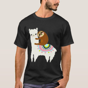 Camiseta Amigos Llama Pai Mãe Garota Festa Engraçada