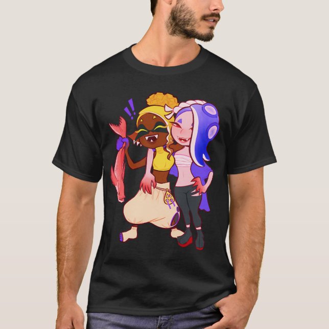 Camiseta Amigos Lula e Polvo (Frente)