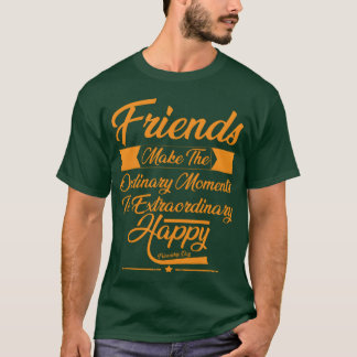 Camiseta Amigos Makehe Ordinário Momentso Menino Etraordiná