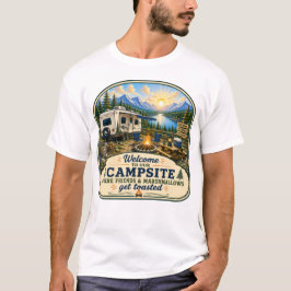 Camiseta Amigos & Marshmallows são torrados