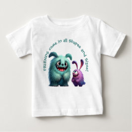 Camiseta Amigos monstros: Suzi & Bob