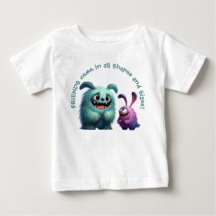 Camiseta Amigos monstros: Suzi & Bob