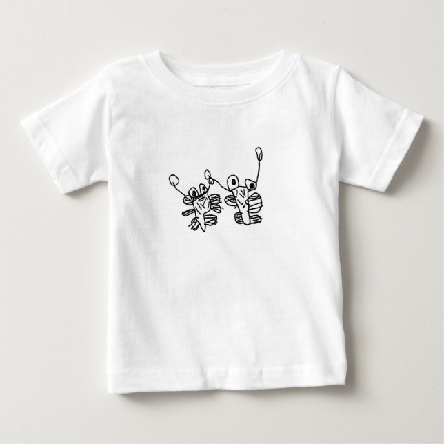Camiseta Amigos monstruosos (Frente)