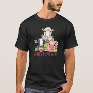Camiseta Amigos Não Comidas Libertação Animal