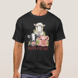 Camiseta Amigos Não Comidas Libertação Animal