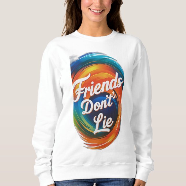 Camiseta Amigos não mentem (Frente)
