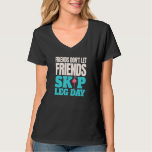 Camiseta Amigos não permitem que amigos pulem o dia da pern