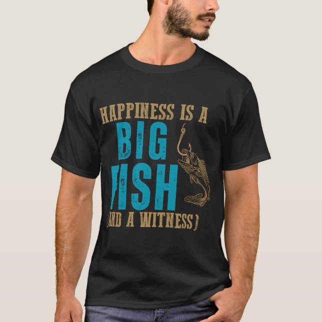 Camiseta Amigos não têm vontade de pescar (Frente)