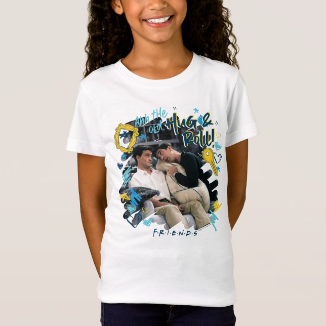 Camiseta AMIGOS™ | O Velho Hug & Roll (Frente)