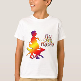 Camiseta Amigos Para Sempre
